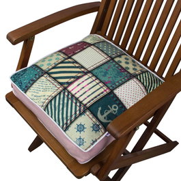 Aberto Design Cojín YM1340 Multicolor 42 x 42 cm